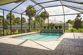 Pool Cage Cleaning in Azalea Park, Florida by Dream Team Improvements